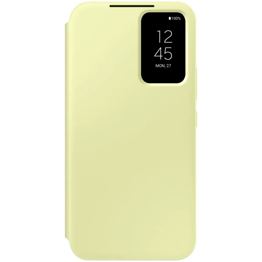 Etui na smartfon Samsung Smart View Wallet Case EF-ZA346CGEGWW do Galaxy A34, Limonkowe | Sklep ITnes.pl, IT for BUSINESS