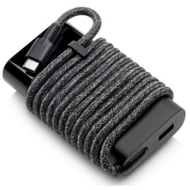 Zasilacz HP 65W USB-C Slim Power Adapter 3PN48AA - Czarny, Szary
