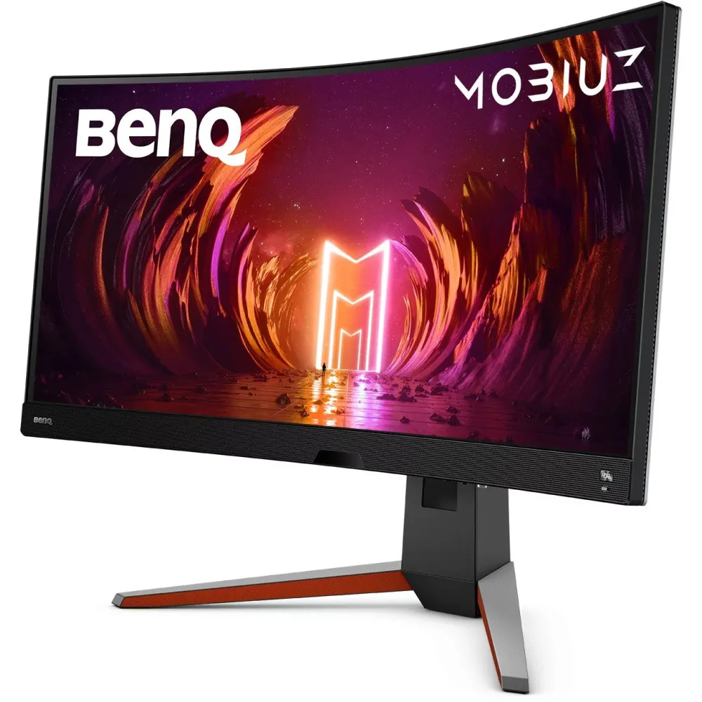 Zdjęcie produktu Monitor Benq MOBIUZ EX3410R 9H.LKKLA.TBE - 34"/3440x1440 (UWQHD)/144Hz/21:9/zakrzywiony/VA/HDR/1 ms/Szary