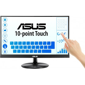 Monitor ASUS Touch VT229H - 21,5", 1920x1080 (Full HD), 75Hz, IPS, 5 ms, dotykowy, Czarny - zdjęcie 4
