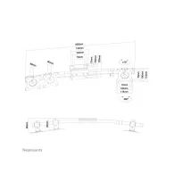 Uchwyt do monitora Neomounts by Newstar FPMA-CB100BLACK - Czarny