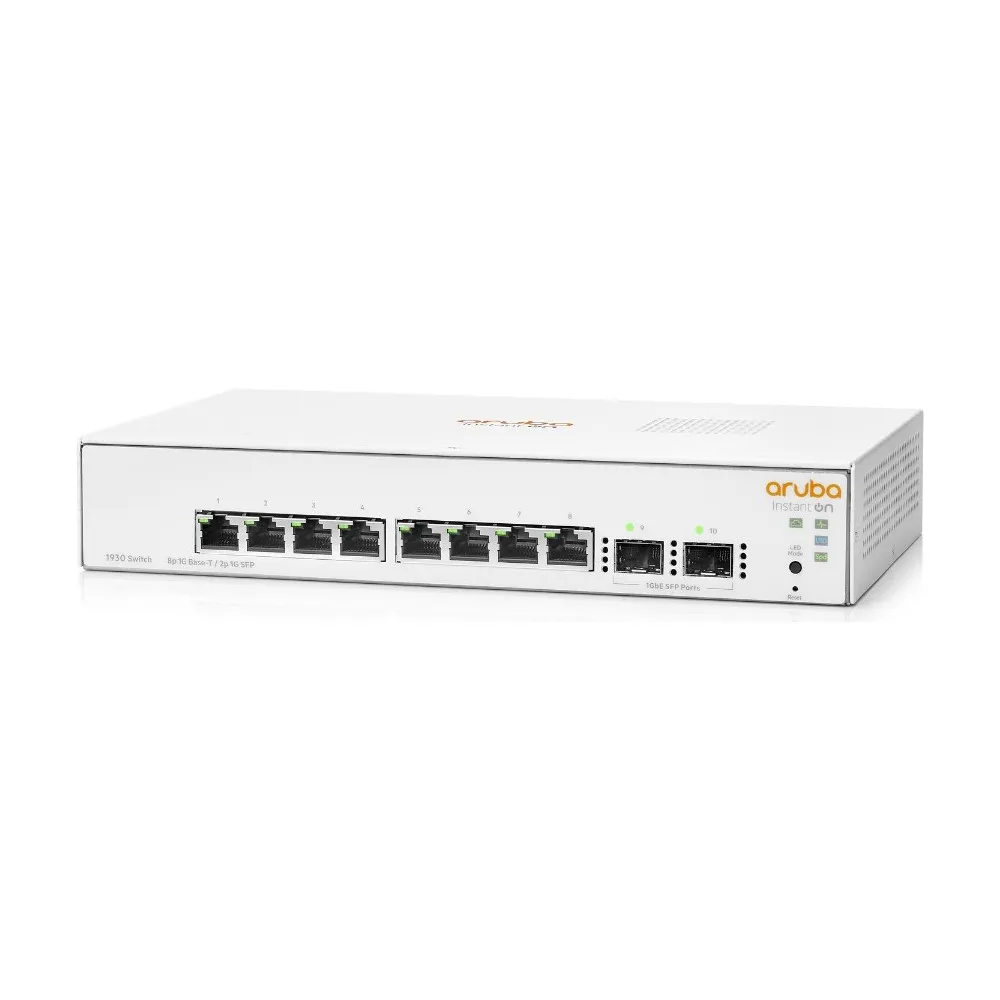 Switch zarządzalny HPE Aruba Instant On 1930 JL680A, 8x 100|1000Mbps RJ45, 2x 1000Mbps SFP | Sklep ITnes.pl, IT for BUSINESS
