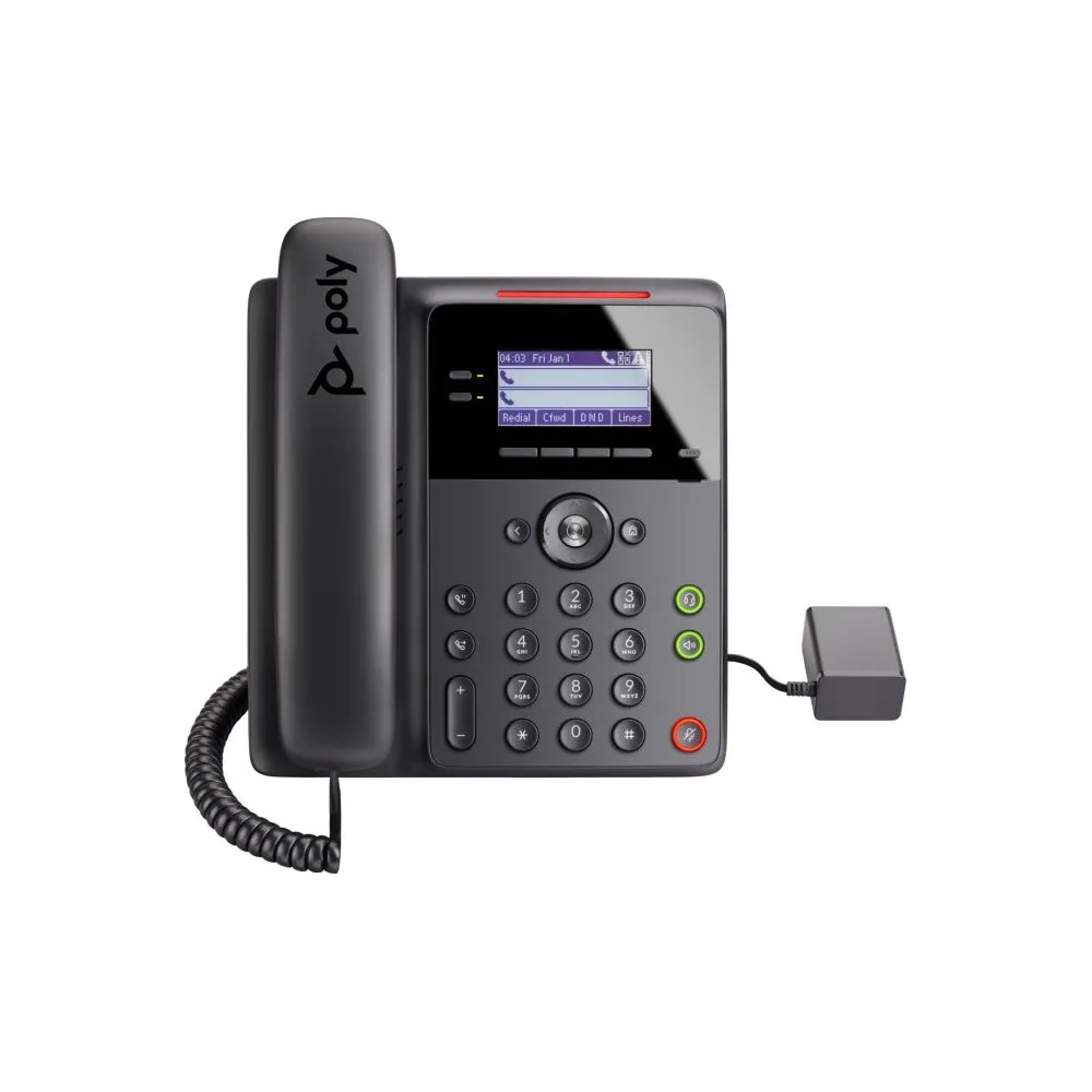 Telefon IP Poly Edge B30 IP Phone and PoE-enabled 82M84AA Telefon IP Poly Edge B30 IP Phone and PoE-enabled 82M84AA