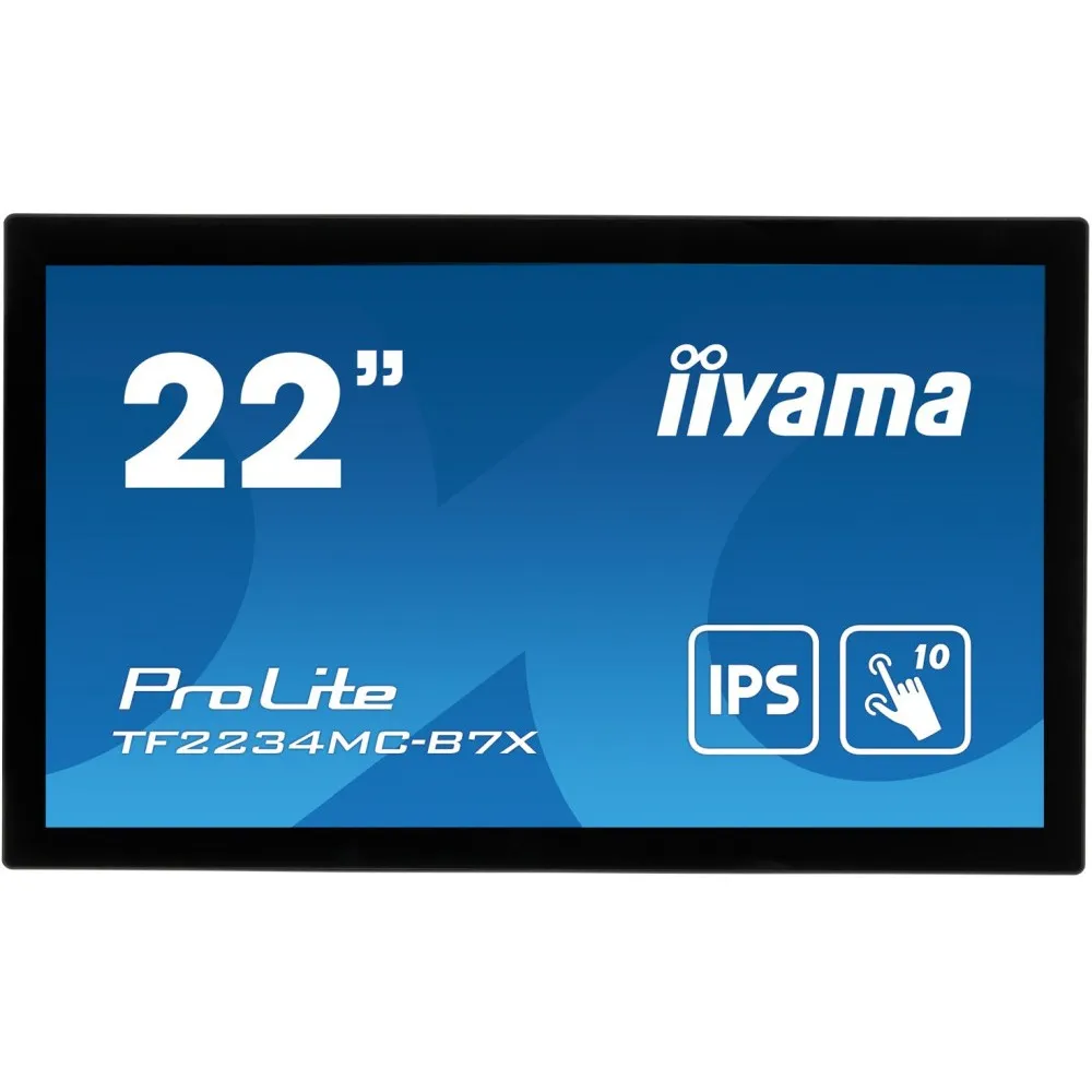 Monitor iiyama ProLite TF2234MC-B7X, 21,5", 1920x1080 (FHD), IPS, 8 ms, MT, Czarny | Sklep ITnes.pl, IT for BUSINESS