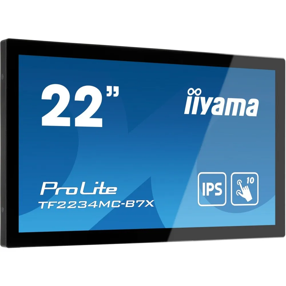 Monitor iiyama ProLite TF2234MC-B7X - 21,5"/1920x1080 (Full HD)/IPS/8 ms/dotykowy/Czarny