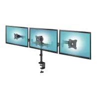 Uchwyt biurkowy na monitory Maclean 13-27" MC-691 - 3 monitory, Czarny | Sklep ITnes.pl - IT for BUSINESS