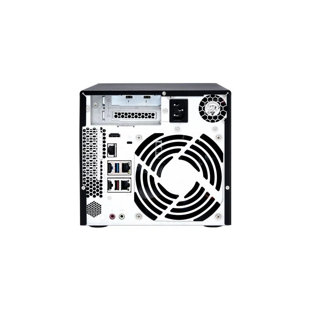 Zdjęcie produktu Serwer NAS QNAP Tower TVS-472XT-I3-S4SG - Tower/Intel Core i3-8100T/32 GB RAM/18 TB/4 wnęki/hot-swap