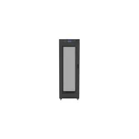 Szafa rack 19" 37U Lanberg FF01-6837-23BL, 600 x 800 x 1906 mm, drzwi perforowane, wyświetlacz LCD | Sklep ITnes.pl, IT for BUSI