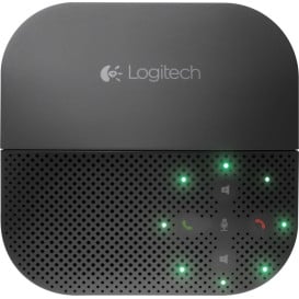 Zestaw głośnomówiący Logitech P710E 980-000742 - Czarny