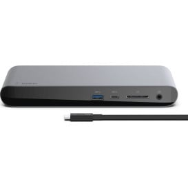 Stacja dokująca Belkin Dock Pro Thunderbolt 3 F4U097VF - Szara