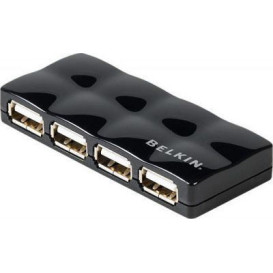 Hub USB Belkin 4x USB-A 2.0 F5U404CWBLK - 4 porty, Czarny