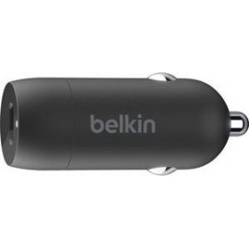 Ładowarka samochodowa Belkin Single 20W PD + Lightning ,  USB-C Cable CCA003BT04BK - zdjęcie poglądowe 2