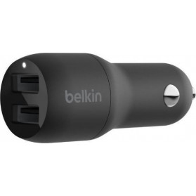Ładowarka samochodowa Belkin Dual 36W USB-C CCB002BTBK - Czarna