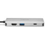 Replikator portów USB Kensington 8-in-1 USB-C Mobile Hub K33820WW - zdjęcie poglądowe 3