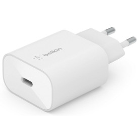 Ładowarka sieciowa Belkin Single 25W USB-C WCA004VFWH - Biała