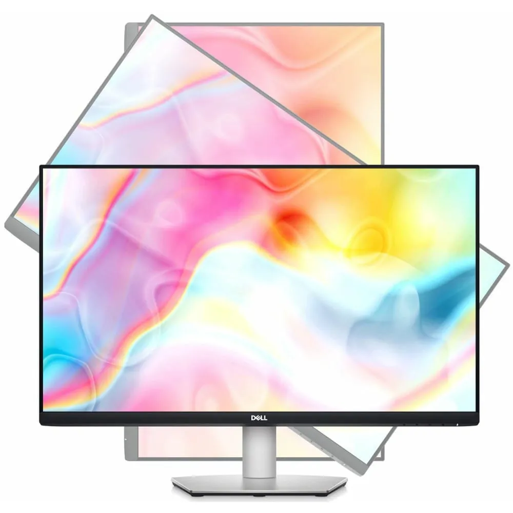 Monitor Dell S2722DC 210-BBRR - 27"/2560x1440 (QHD)/75Hz/IPS/FreeSync/4 ms/pivot/USB-C/Szary