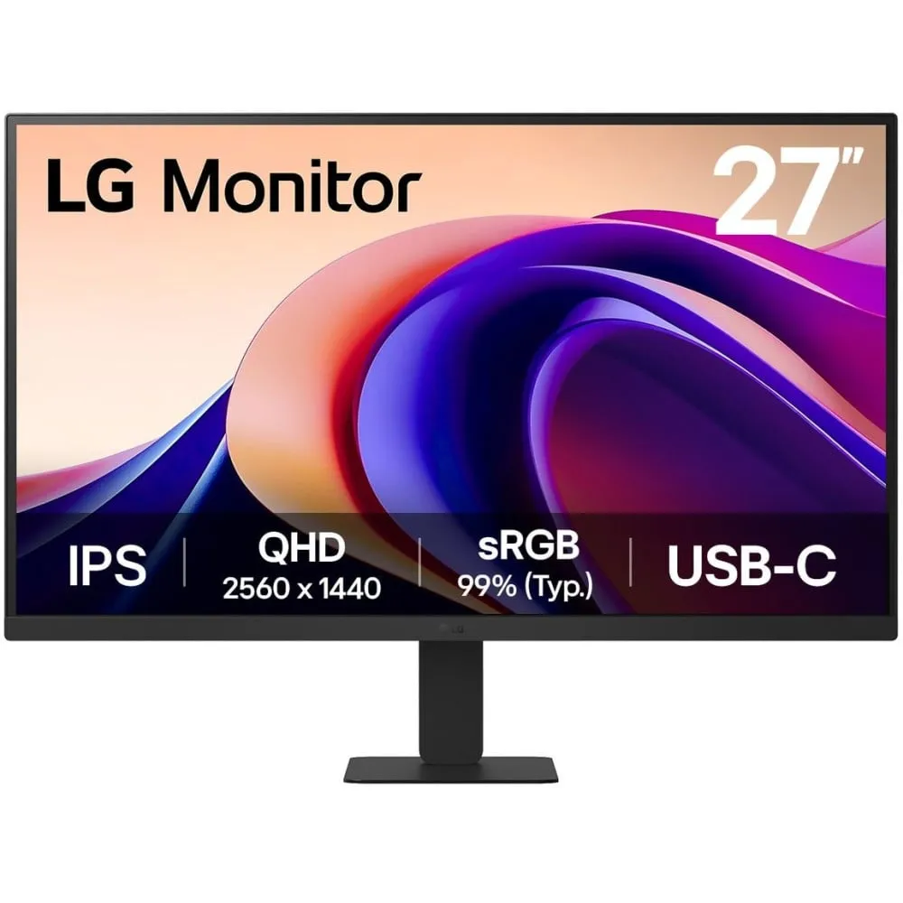 Monitor LG 27U631A-B, 27", 2560x1440 (QHD), 100Hz, zakrzywiony, IPS, HDR, 5 ms, USB-C, Czarny | Sklep ITnes.pl, IT for BUSINESS