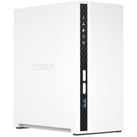 Serwer NAS QNAP Tower TS-233 - Tower, ARM Cortex-A55, 2 GB RAM, 2 wnęki, 2 lata Door-to-Door - zdjęcie 3