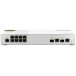 Switch zarządzalny QNAP QSW-M2108-2C - Desktop, 2 x 10 Gb/s, 2 x SFP, 2 x LAN 100/1000/10000 Mbps, 8 x LAN 10/100/1000 Mbps