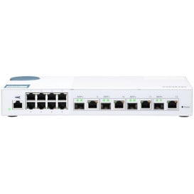 Switch zarządzalny QNAP QSW-M408-4C - Desktop, 8 x LAN 10|100|1000 Mbps