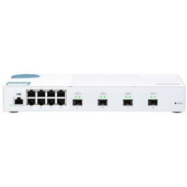 Switch zarządzalny QNAP QSW-M408S - Desktop, 8 x LAN 10|100|1000 Mbps, 4 x SFP+, VLAN