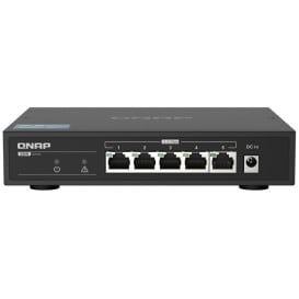 Switch niezarządzalny QNAP QSW-1105-5T - Desktop, 5 x LAN 10|100|1000|2500 Mbps