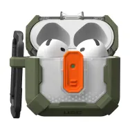 Etui na słuchawki UAG Plasma do Airpods 4 104129117272 - Oliwkowe