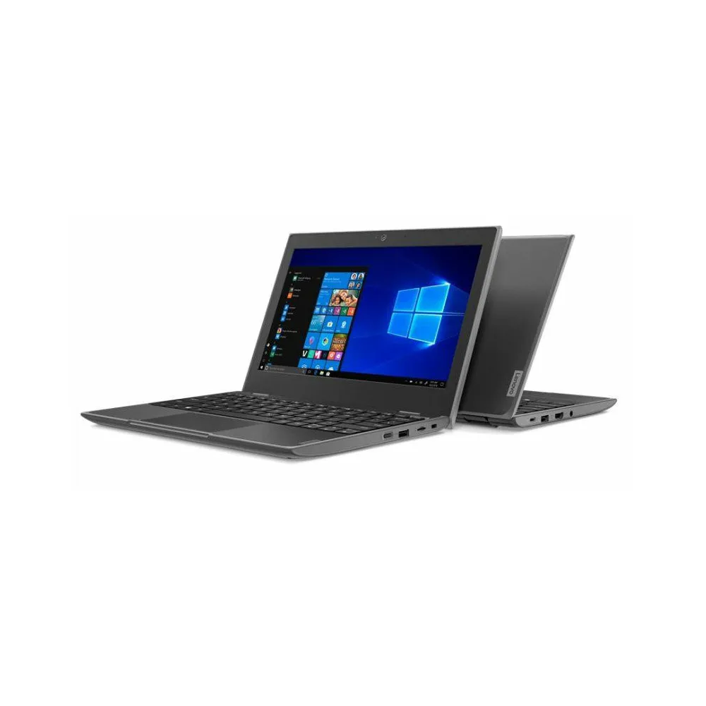Laptop Lenovo 100e 81M80017PB - Celeron N4100/11,6" HD/RAM 4GB/SSD 64GB/Windows 10 Pro/1 rok Carry-in - zdjęcie