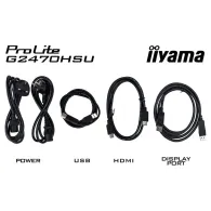Monitor iiyama G-MASTER G2470HSU-B6, 23,8", 1920x1080 (FHD), 180Hz, Fast IPS, 0,200 ms, Czarny | Sklep ITnes.pl, IT for BUSINESS