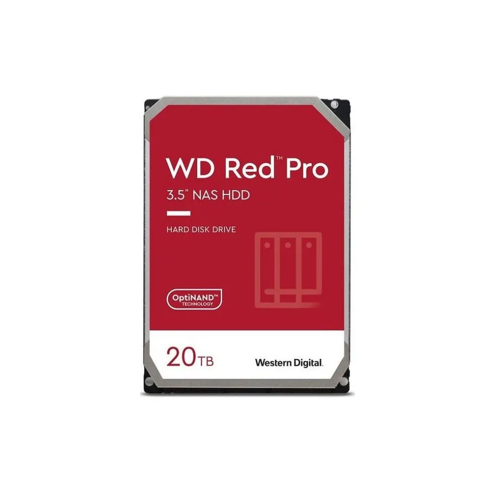 Dysk HDD 20TB SATA 3,5" WD Red Pro WD201KFGX, 3,5", SATA III, 512MB, 7200rpm | Sklep ITnes.pl, IT for BUSINESS