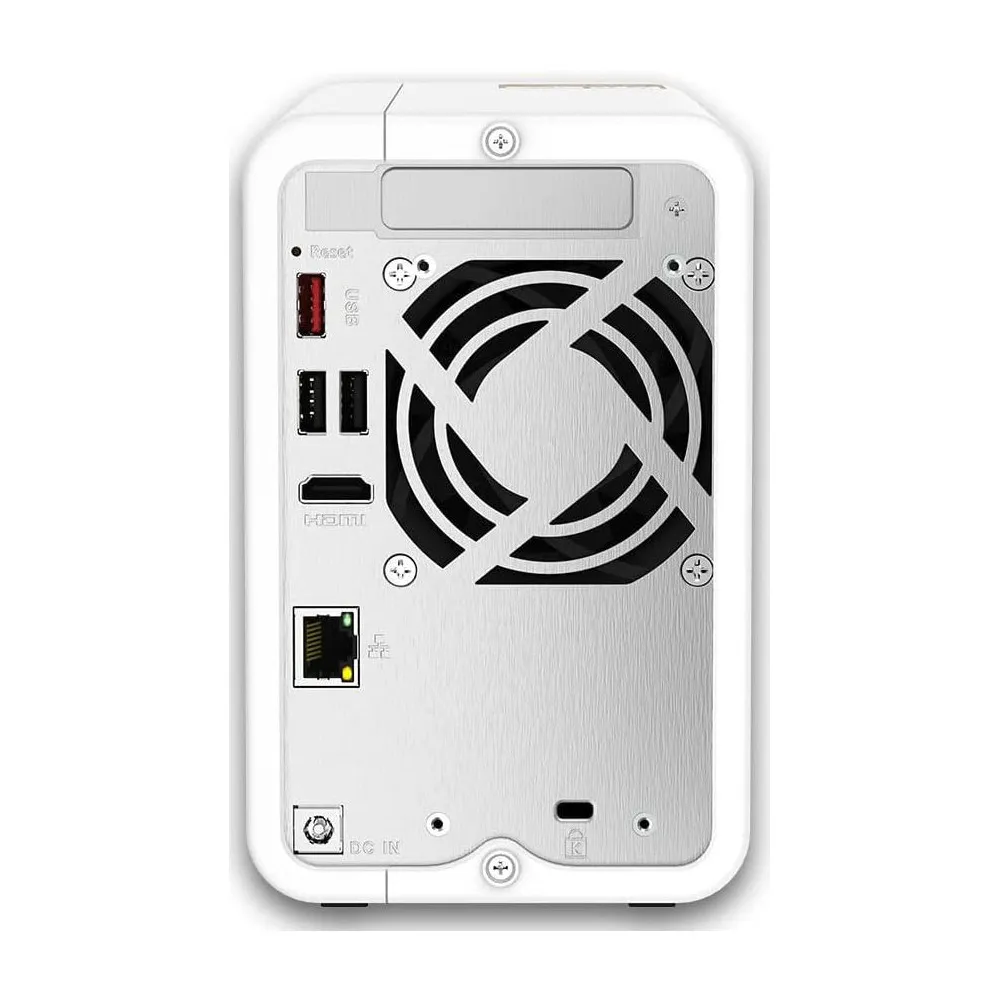 Serwer NAS QNAP Tower TS-262-JFU - Tower/Intel Celeron N4505/4 GB RAM/16 TB/1 TB cache/2 wnęki/2 x M.2