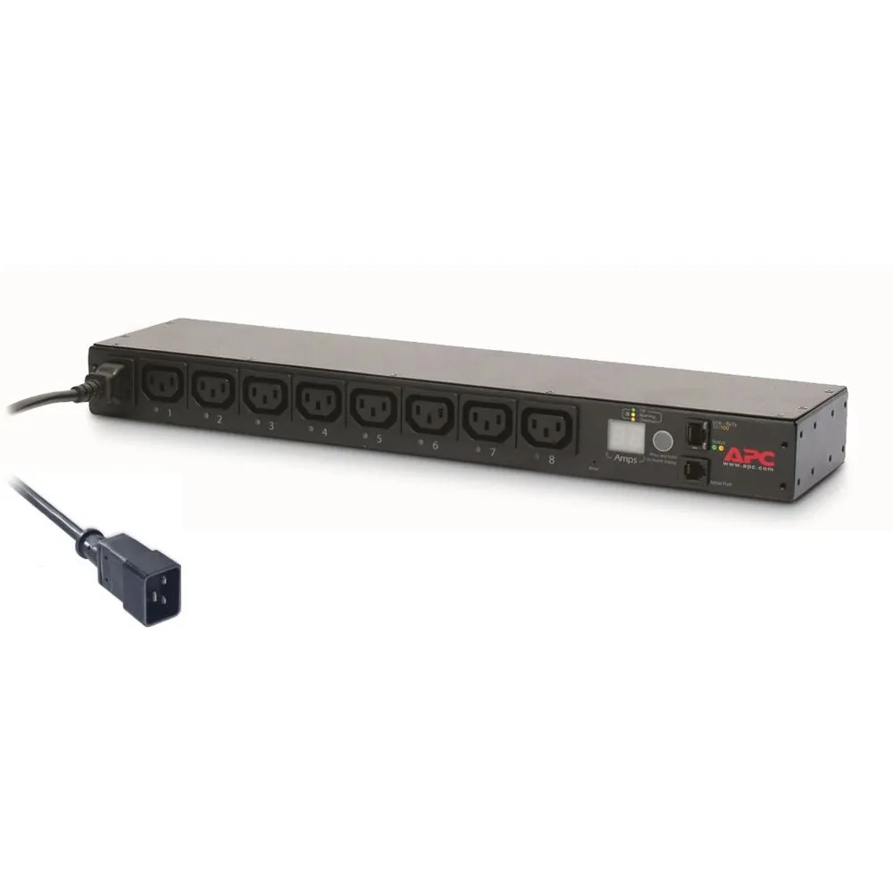 Listwa zasilająca rack APC NetShelter Switched Rack PDU, 1U, 1PH, 3.7kW 230V 16A or 3.3kW 208V 16A, x8 C13 - AP7921B | Sklep ITn