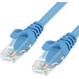 Kabel Unitek Patchcord UTP CAT.6 Y-C809ABL - 1 m, Niebieski