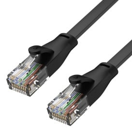 Kabel Unitek Ethernet CAT.6 C1811GBK - 3 m, Czarny