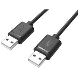 Kabel Unitek USB 2.0 AM-AM Y-C442GBK - 1,5 m, Czarny