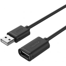 Kabel przedłużacz Unitek USB 2.0 AM-AF Y-C450GBK - zdjęcie poglądowe 1