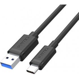 Kabel Unitek USB-A 3.1 ,  USB-C M, M Y-C490BK - zdjęcie poglądowe 2