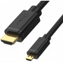 Kabel Unitek microHDMI ,  HDMI 2.0 4K Y-C182 - zdjęcie poglądowe 1