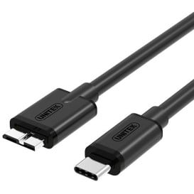 Kabel Unitek USB-C / microUSB 3.0 Y-C475BK - 1 m, Czarny