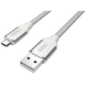 Kabel Unitek USB / USB-C 2.0 Y-C4025ASL - USB 2.0, 1 m, Kolor srebrny