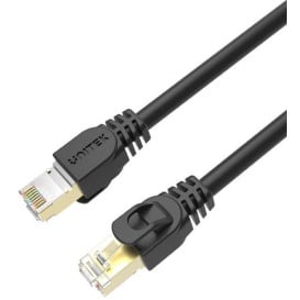 Kabel Unitek Ethernet RJ45 Cat.7 SSTP (8P8C) C1810EBK - 2 m, Czarny