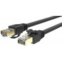 Kabel Unitek Ethernet RJ45 Cat.7 SSTP (8P8C) C1810EBK - zdjęcie poglądowe 1
