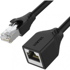 Kabel przedłużacz Unitek Ethernet RJ45 Cat.6 STP 8P8C C1896BK-5M - zdjęcie poglądowe 1