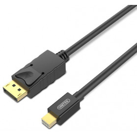 Kabel Unitek mini DisplayPort ,  DisplayPort M, M Y-C612BK - zdjęcie poglądowe 1
