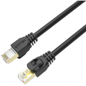 Kabel Unitek Ethernet RJ45 Cat.7 SSTP (8P8C) C1813EBK - zdjęcie poglądowe 2