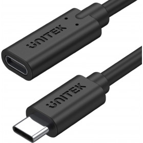 Kabel przedłużacz Unitek USB-C 10Gbps 4K C14086BK-1.5M - zdjęcie poglądowe 2