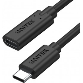 Kabel przedłużacz Unitek USB-C 10Gbps 4K C14086BK-1M - zdjęcie poglądowe 2