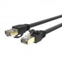 Kabel Unitek Ethernet RJ45 Cat.7 SSTP (8P8C) C1814EBK - zdjęcie poglądowe 1