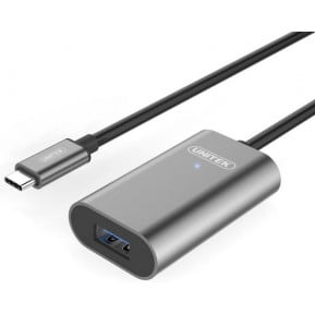 Kabel wzmacniacz sygnału Unitek Premium USB-C 3.1 ,  USB-A M, F U304A - zdjęcie poglądowe 1