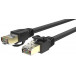 Kabel Unitek Ethernet RJ45 Cat.7 SSTP (8P8C) C1815EBK - 20 m, Czarny